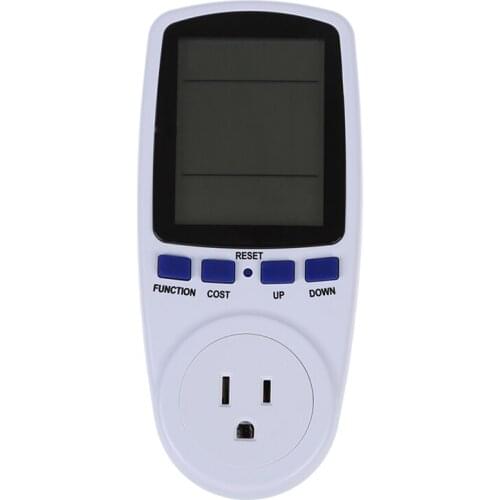 TS-836A Plug Power Meter Energy Watt Voltage Amps Meter with Electricity Usage