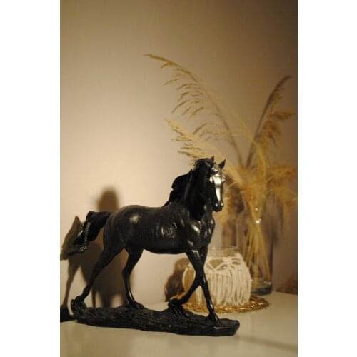 Victorian Walking Horse Desktop Object Home Office Ornament Object Stylish Beautiful Noble Handmade Design Ornament Decorative