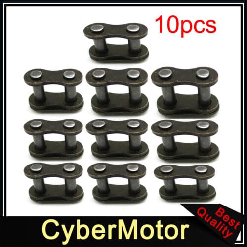 3x 25H Chain Spare Master Link For 2 Stroke 33cc 43cc 47cc 49cc Kids ATV Quad 4 Wheeler Mini Moto Dirt Pocket Bike Gas E Scooter