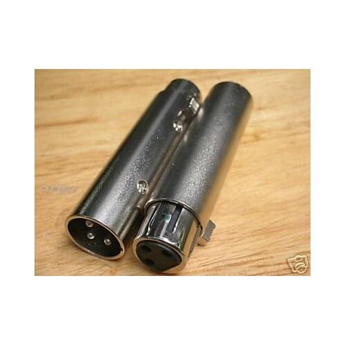 100 XLR Female to XLR Male Microphone Adaptor Plug LMM