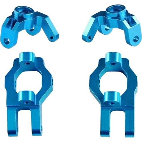 2 Set Of Aluminum Steering Hub Carrier Knuckle (L/R) For Wltoys 12428 Truck Upgrade Parts Hub Carrier(L/R) Base C