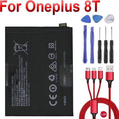 BLP801 battery for Oneplus 8T Pro One Plus 8Tpro Batteriesree Tools AKKU
