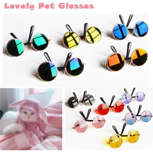 Pet Accessories Dog Cat Glasses Pet Products for Little Dog Cat Eye-Wear Dog Sunglasses Photos Pet Accessories For Dogs Cats