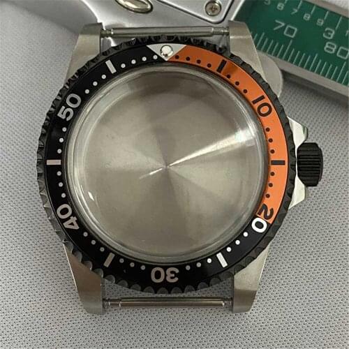 316L Stainless Steel Watch Case Retro 39.5mm Watch Cover for NH35 NH36 Movements Waterproof 100 Meters