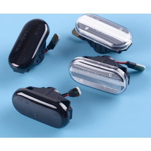 DWCX Amber Side Marker Indicators Repeaters Light 3W 12V DC fit for Nissan Navara D40 350Z Pathfinder R51 Qashqai J10