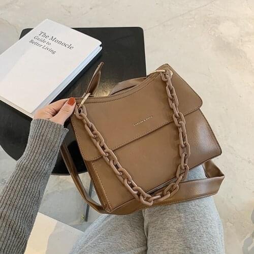 Elegant Female Square Tote bag 2020 Fashion New High quality PU Leather Womens Designer Handbag Travel Shoulder Messenger Bag