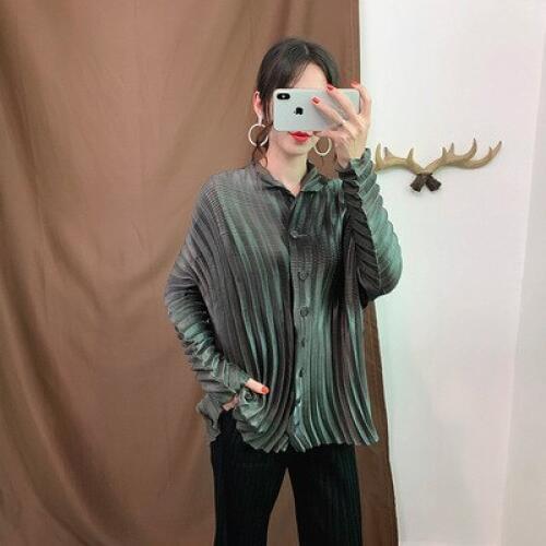 HOT SELLING fashion fringed stand collar solid single breasted coat IN STOCK