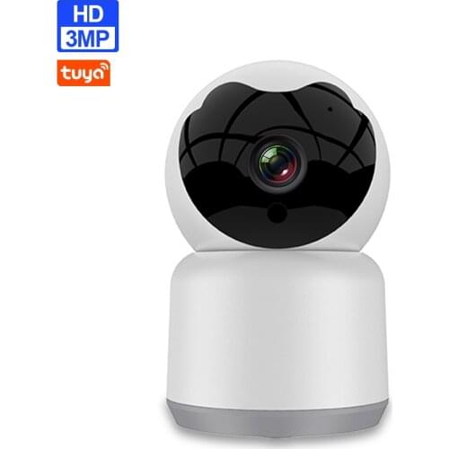 Tuya Wifi IP Camera 3MP 2K HD Wireless Security Camera Indoor AI Human Detection Night Vision Video Surveillance Home Camera