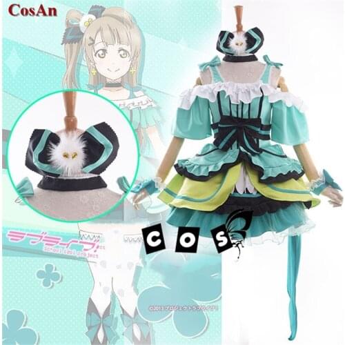 Anime LoveLive Minami Kotori Cosplay Costume Kira Kira Sensation Lovely SJ Uniform Dress Activity Party Role Play Clothing S-XL