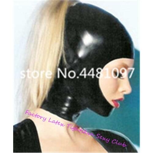 Latex Mask Rubber Hood for Party Wear Catsuit Uniqu unisex fetish cosplay mask sexy michael myers mask custom made(no hair)