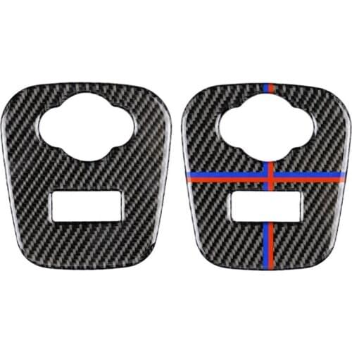 MINI F chassis cigarette lighter cover carbon fiber sticker Q9QD