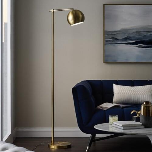 Minimalist Modern Floor Lamp Living Room Decor Standing Lamp Sofa Light Hotel Bedroom Bedside E27 Floor lamp For Reading Lamps