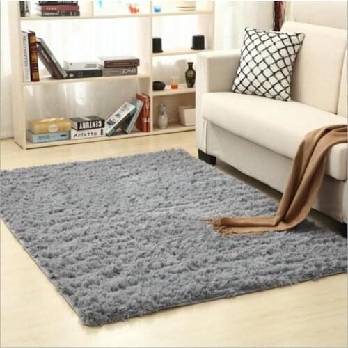 Soft Shaggy Carpet For Living Room European Home Warm Plush Floor Rugs fluffy Mats Kids Room Faux Fur Area Rug Living Room Mats