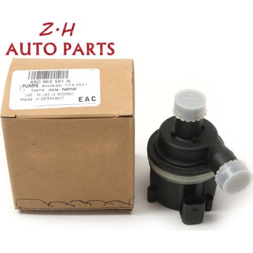 NEW Secondary Coolant Additional Auxiliary Water Pump 6R0 965 561 A For Audi RS4 Avant RS6 VW Jetta Passat Skoda Seat 6R0965561A