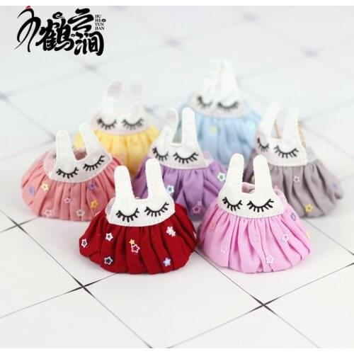 Ob11 baby clothes rabbit ear Dress 12 points BJD baby clothes GSC clay homemade baby dress