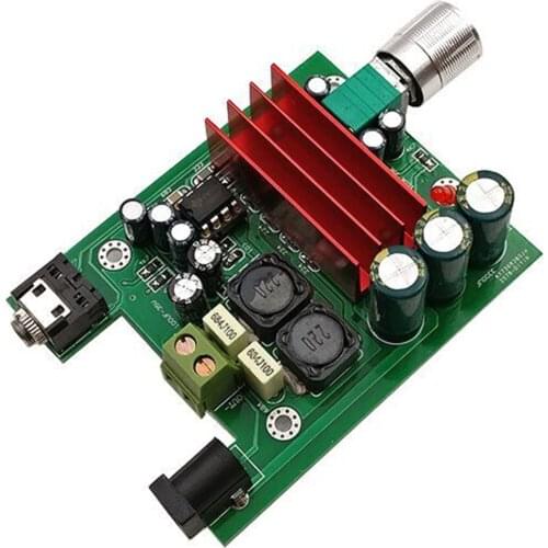 TPA3116 100W digital subwoofer power amplifier board amplifier TPA3116D2 NE5532 OPAMP 8-25V two-channel power amplifier module