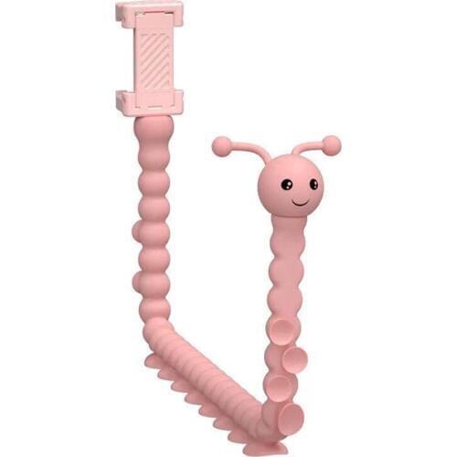 Mobile Stands Phone Holder Worm Lazy Mobile Phone Bracket Octopus Triangle Bracket Powerful Adsorption For Bicycle Wall Car