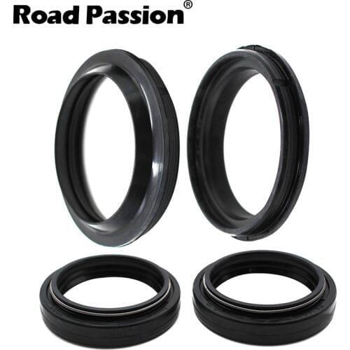 Road Passion Motorcycle 37x49x8/10.5 Front Fork Damper Shock absorber Oil Seal and Dust Seal For Honda VT500C VFR400 NC21