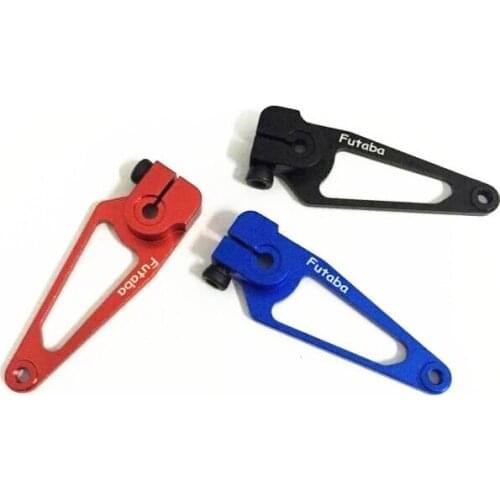 CNC 50mm Futaba CNC aleación de aluminio Servo claxon de brazo 25T para 1/8 1/10 modelos de escala RC coche barco avión Torque M