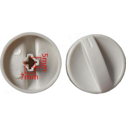 Universal Type White plastic knobs Microwave Oven Parts 5X7mm
