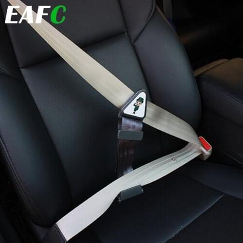 2PCS Universal Children Kid Car Safety Belt Car Baby Safety Seat Strap Belt Buckle Adjuster Seat Belt Correction Tape Universal