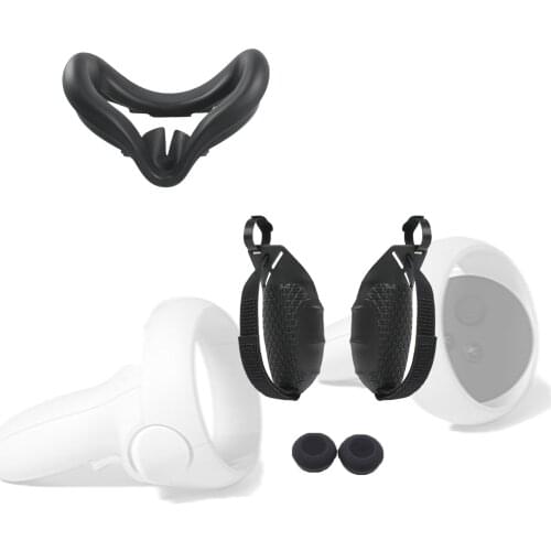 Suitable for Oculus Quest 2 controller protective cover VR accessories (TPU) non-slip, breathable, sweat-proof