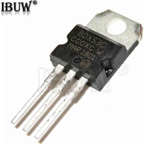 10PCS BDX53C BDX33C BDX34C BDX54C BDX53 BDX33 BDX34 BDX54 TO220 TO-220