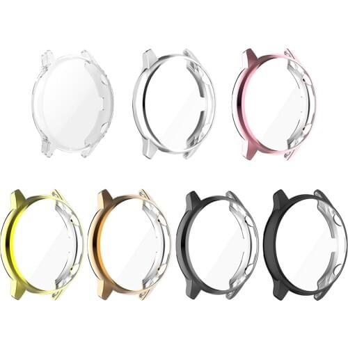 Case Cover for Amazfit GTR 2e/GTR 2 Watch Soft TPU All-Around Protective Bumper Frame HD Full Coverage Screen Protector