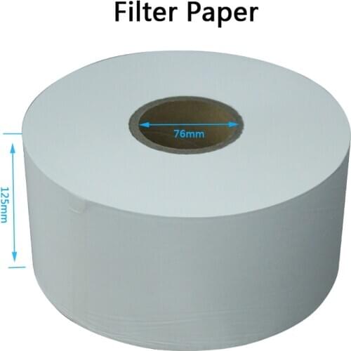 Tea filter paper 125mm/160mm food safe packaging material inside ID 76mm 3'' tea bag filter paper roll k-cup coffee paper filter