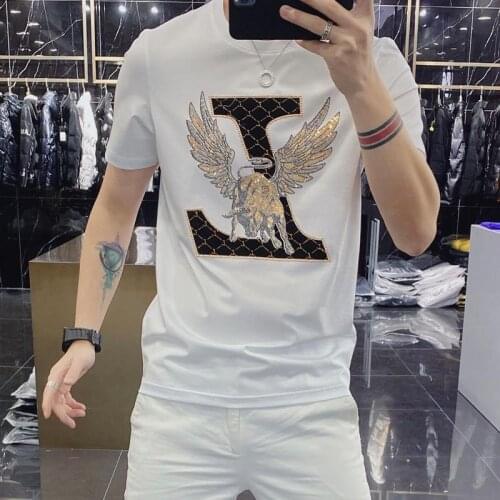 Honey Anchor Short Sleeve T-shirts For Men