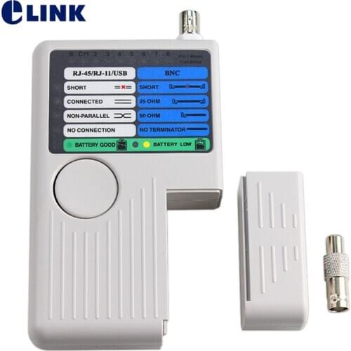 Cable tracker for RJ11 RJ45 USB BNC LAN NETWORK cable New Remote tester for UTP STP LAN CABLES FINDER Detector free shopping top