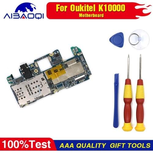 Mainboard 2G+16G ROM Motherboard Flex Cable Board For Oukitel K10000 MT6735 Octa Core Phone Perfect Replacement Parts Free Tools