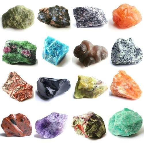1pc A 20g-60g Natural Rock Fluorite Amethyst Apatite Crystal Rough Stone Raw Gemstone Mineral Specimen Irregular Reiki Healing