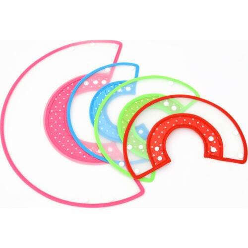 Pet Health Protection Elizabethan Collar for Dogs Cats Surgery Recovery Collars Anti-Bite Wound-Recovery Soft Translucent S~XL