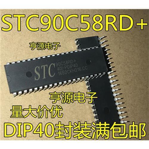 STC90C58RD+ STC90C58RD+40I-PDIP40