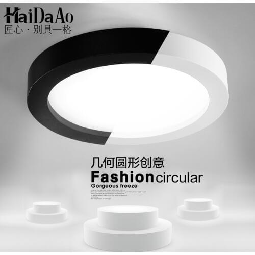 Thin circular ceiling lamps simple modern living room bedroom balcony lamp lamp kitchen lights aisle porch lamp study