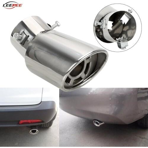 1pcs Car Muffler Pipe Rear Tail Exhaust Replacement Stainless Steel Auto Accessories for Caravan Van Trailer Truck Off Road 4x4
