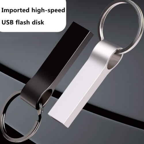 Waterproof Portable USB Flash Drive High Quality Usb 32gb-2t Metal Pen Drive Stick With Keychain Flash Pen Drive Pen Drive USB