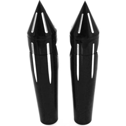 2X Motorcycle Spike 6" Rise Billet 1" 25mm Handlebar Risers For Harley Yamaha Suzuki Honda Kawasaki Cruiser Chopper Old School