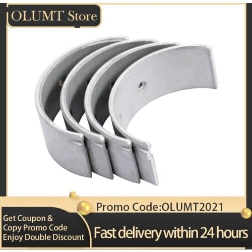 4Pcs Size 32mm~30mm Motorcycle Engine Parts Connecting Rod Bearing For HONDA VTZ250 25V SPADA MAGNA VTR250 Xelvis MC15E MC20