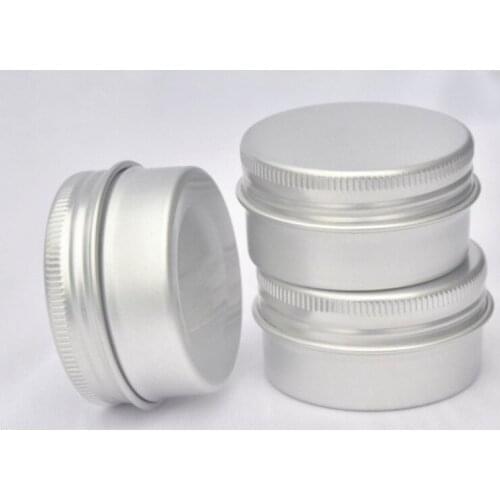 480pcs 30g Aluminum Tin Jar Metal Containers Lip Balm Container Empty Candle Jars Cream Pot Box