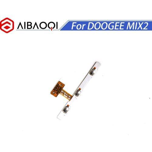 AiBaoQi Brand New Power On/Off+Volume FPC Key Up/Down Button Flex Cable FPC For Doogee Mix 2 Phone
