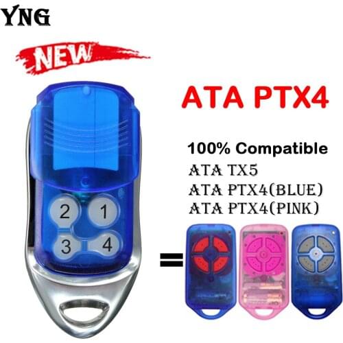 ATA PTX-4 Herculift Garage Gate Door Remote Control Replacement Securacode ATA PTX4