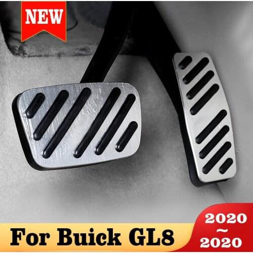 Car Pedals Foot Fuel Brake Clutch Foot Rest Cover Pad For Buick GL8 2020 Car Styling Accessories