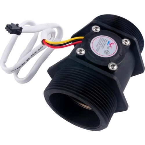 DN50 G2" Water Flow Hall Effect Sensor Switch Gauges Flowmeter Milk Coffee Flow Meter Counter 10 -200L /min XZ0044