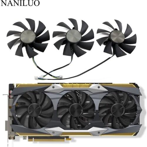 GA92S2U DC12V 0.46A for ZOTAC GTX1080Ti AMP EXTREME GTX 1080 Ti Core Edition Graphics card Heat sink cooling fan