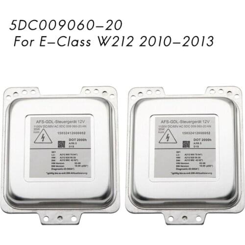 2Pcs New D1S Xenon HID Headlight Ballast Module for AFS-GDL Mercedes-Benz E-Class W212 2010-2013 5DC009060-20