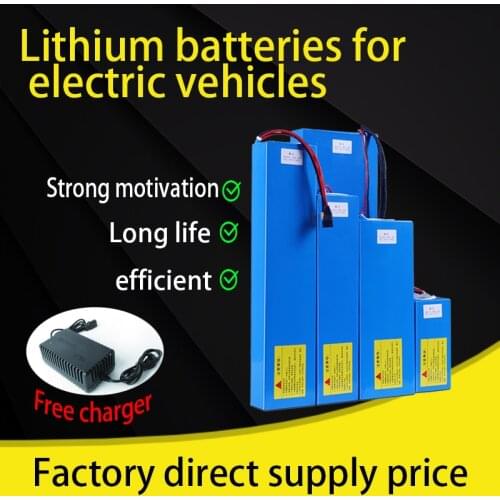 Wholesale rechargeable scooter lithium battery 24v36v48v72v lithium battery pack custom 10ah folding electric scooter