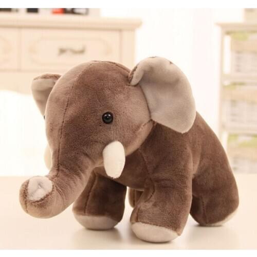 Small cute plush elephant toy stuffed simulation elephant doll gift about 25cm 2994