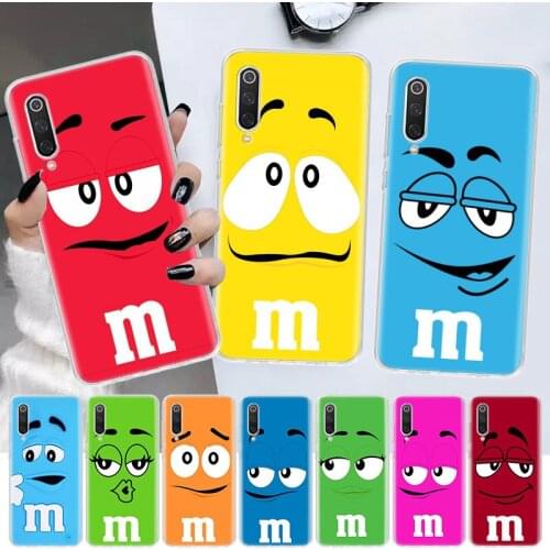 M&Ms Chocolate Nutella Bottle Soft Cover Phone Case For Xiaomi Note 10 Mi 11 9 8 CC9 9T 10T A1 A2 A3 F1 F2 X3 NFC Pro Lite 5X 6